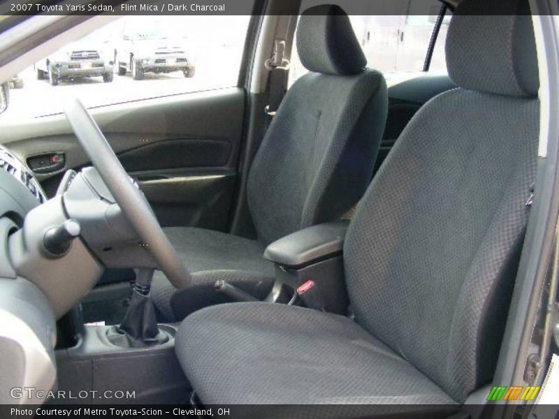 Flint Mica / Dark Charcoal 2007 Toyota Yaris Sedan