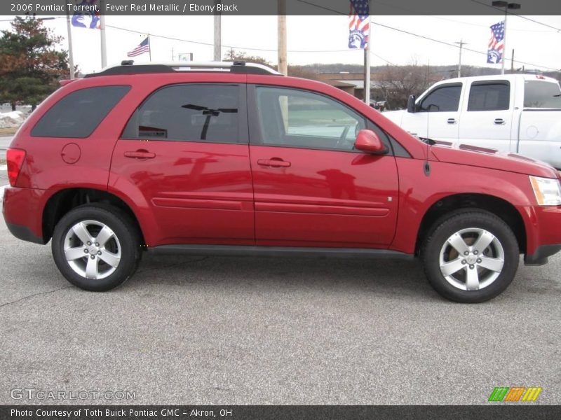 Fever Red Metallic / Ebony Black 2006 Pontiac Torrent