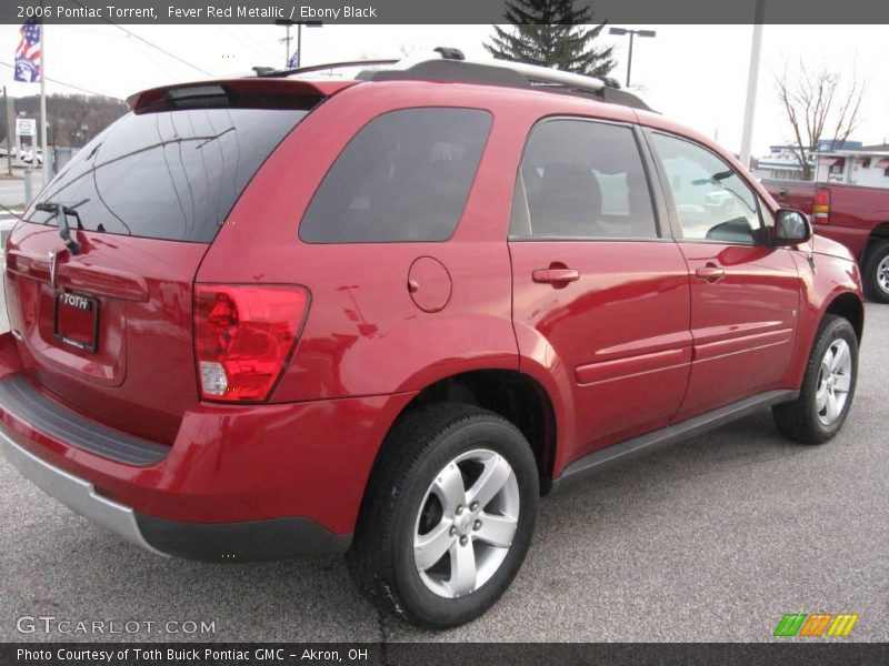 Fever Red Metallic / Ebony Black 2006 Pontiac Torrent