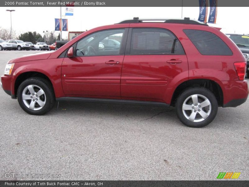 Fever Red Metallic / Ebony Black 2006 Pontiac Torrent