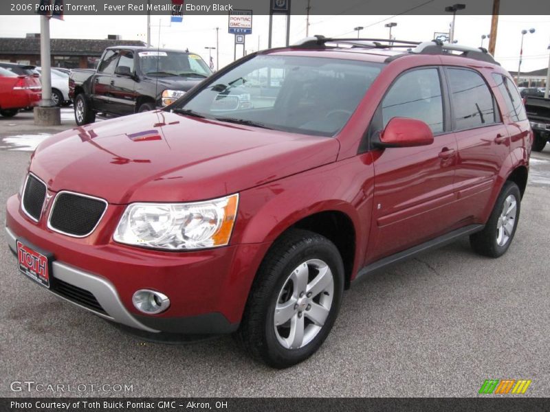 Fever Red Metallic / Ebony Black 2006 Pontiac Torrent