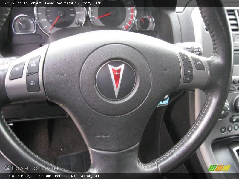 Fever Red Metallic / Ebony Black 2006 Pontiac Torrent
