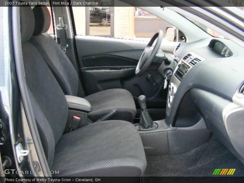 Flint Mica / Dark Charcoal 2007 Toyota Yaris Sedan