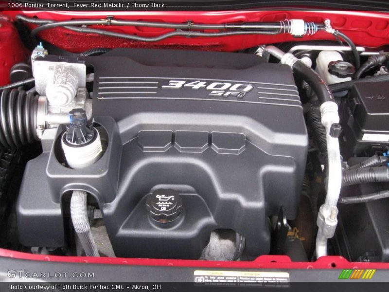 Fever Red Metallic / Ebony Black 2006 Pontiac Torrent