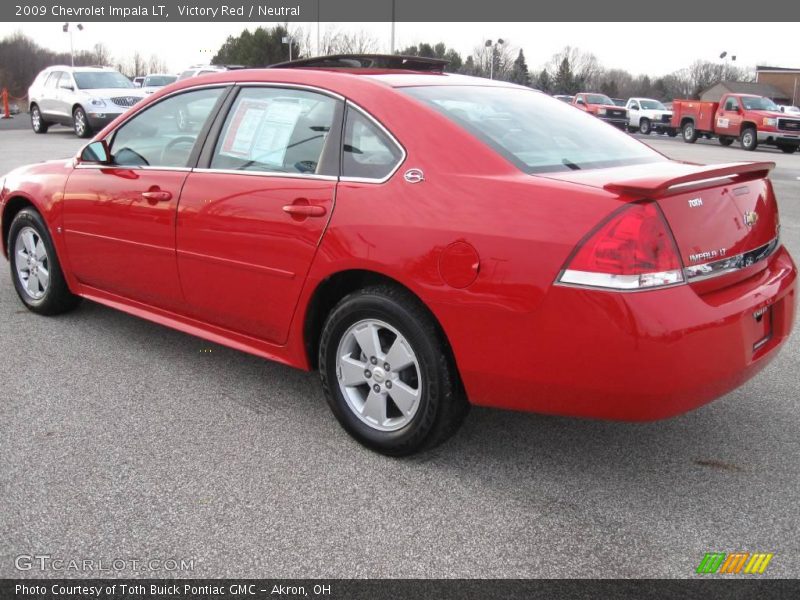 Victory Red / Neutral 2009 Chevrolet Impala LT
