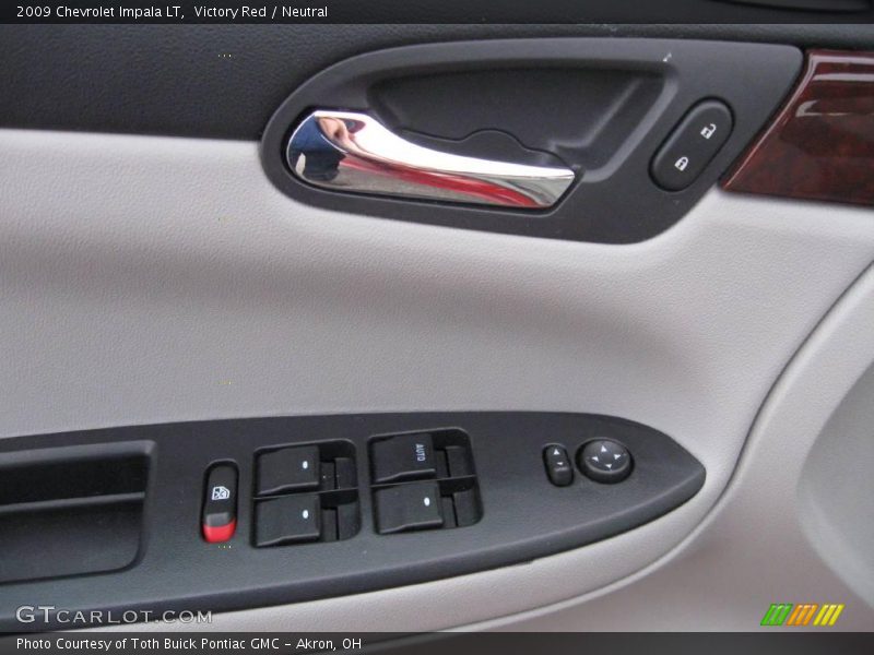 Victory Red / Neutral 2009 Chevrolet Impala LT
