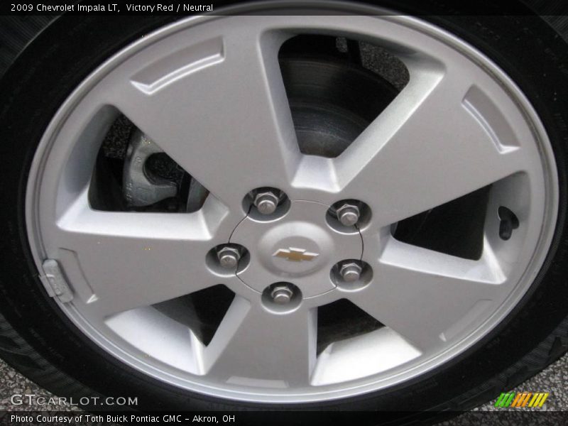 Victory Red / Neutral 2009 Chevrolet Impala LT