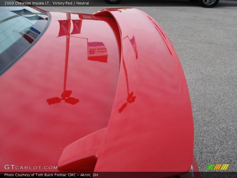 Victory Red / Neutral 2009 Chevrolet Impala LT