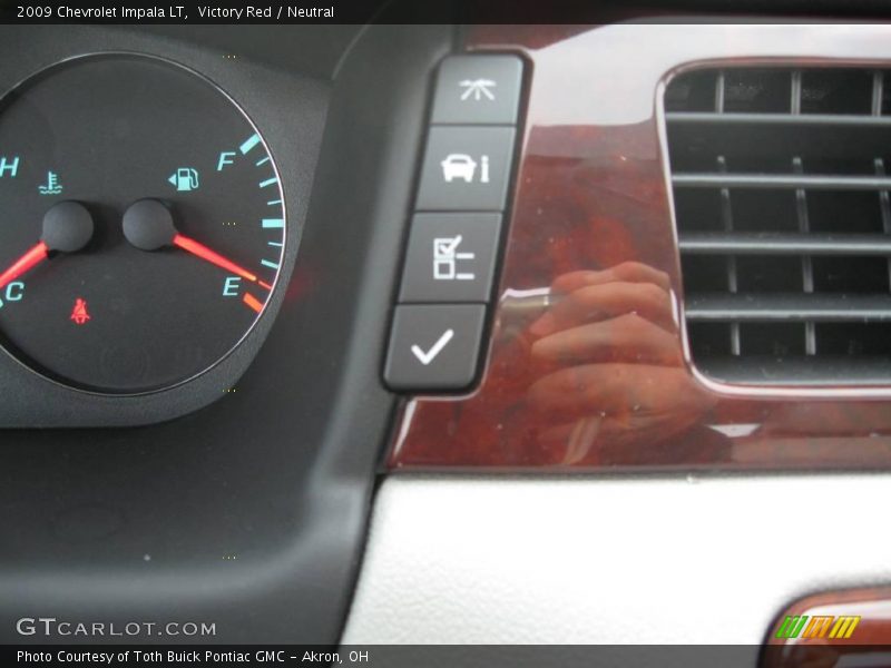 Victory Red / Neutral 2009 Chevrolet Impala LT