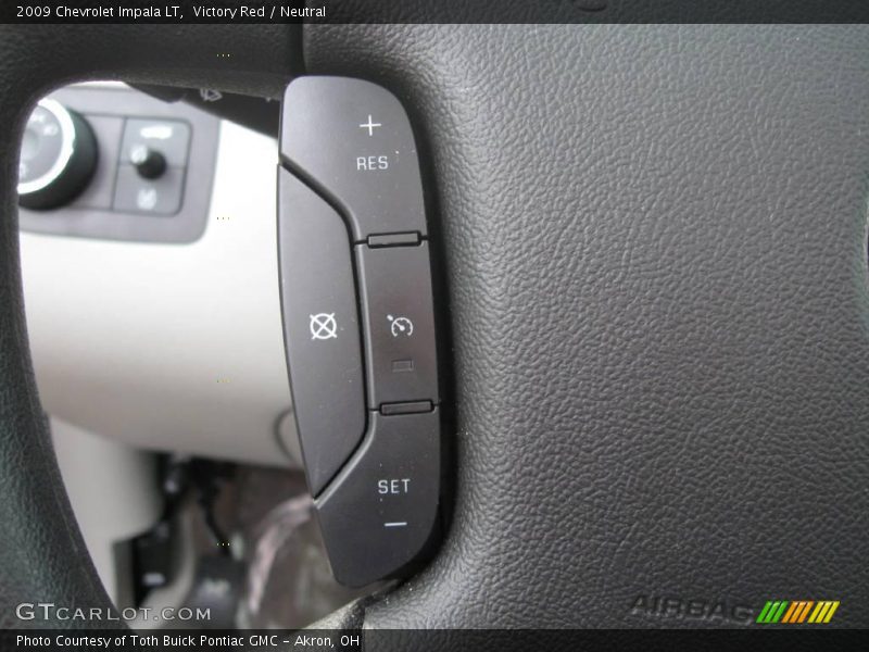 Victory Red / Neutral 2009 Chevrolet Impala LT