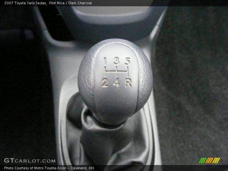 Flint Mica / Dark Charcoal 2007 Toyota Yaris Sedan