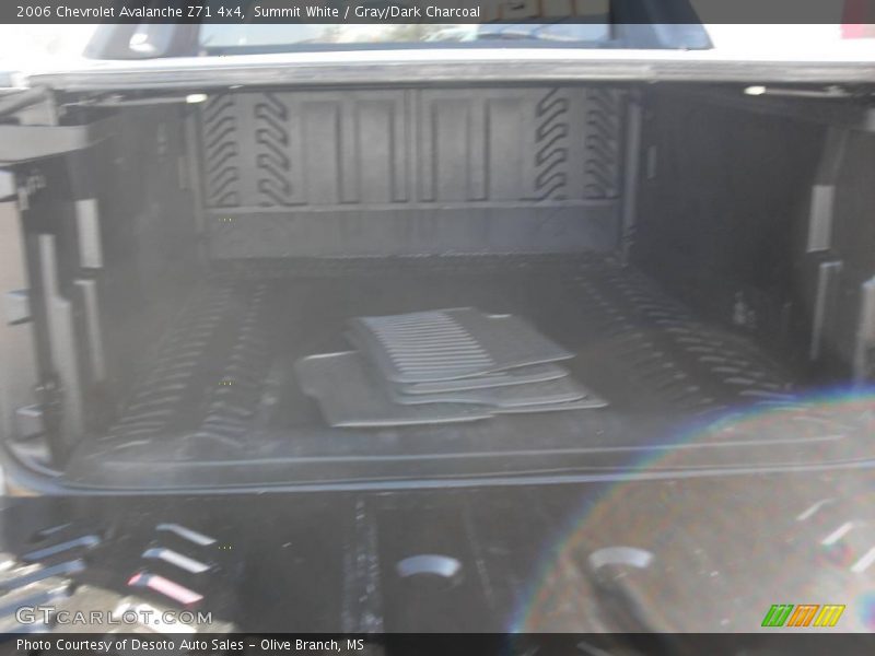 Summit White / Gray/Dark Charcoal 2006 Chevrolet Avalanche Z71 4x4