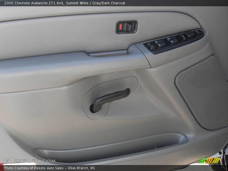 Summit White / Gray/Dark Charcoal 2006 Chevrolet Avalanche Z71 4x4