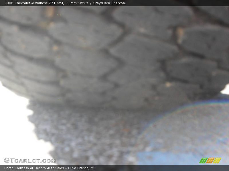 Summit White / Gray/Dark Charcoal 2006 Chevrolet Avalanche Z71 4x4
