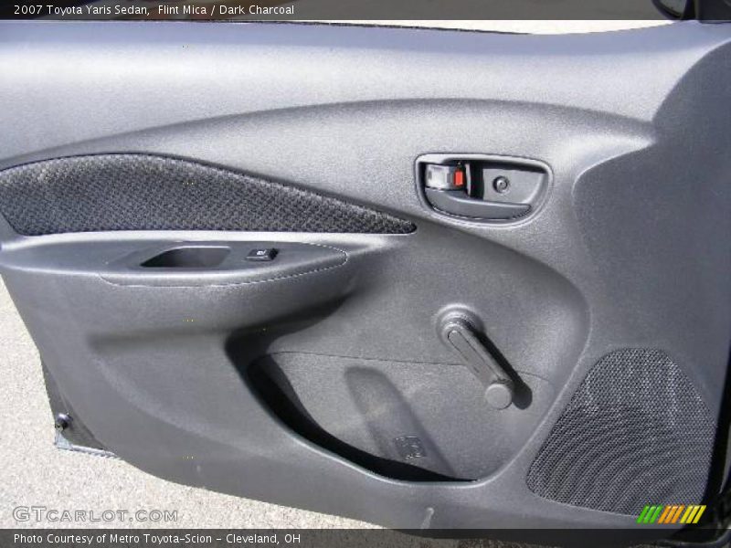 Flint Mica / Dark Charcoal 2007 Toyota Yaris Sedan