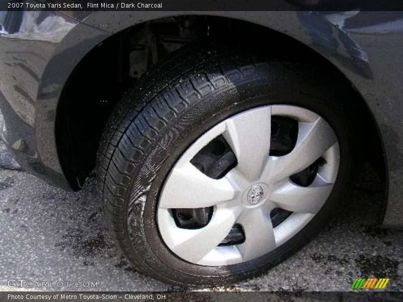 Flint Mica / Dark Charcoal 2007 Toyota Yaris Sedan
