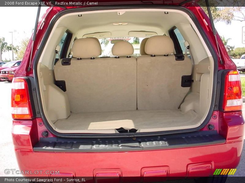 Redfire Metallic / Camel 2008 Ford Escape XLT V6