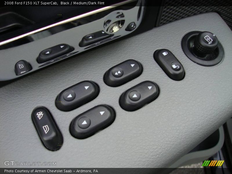 Black / Medium/Dark Flint 2008 Ford F150 XLT SuperCab