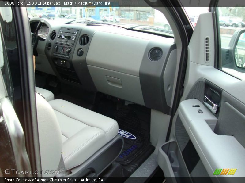 Black / Medium/Dark Flint 2008 Ford F150 XLT SuperCab