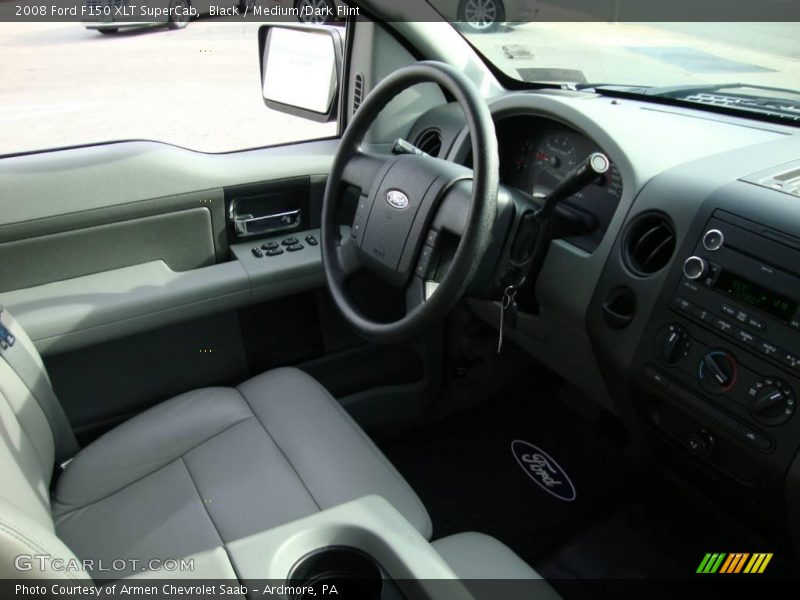 Black / Medium/Dark Flint 2008 Ford F150 XLT SuperCab