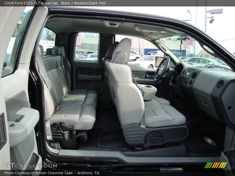 Black / Medium/Dark Flint 2008 Ford F150 XLT SuperCab