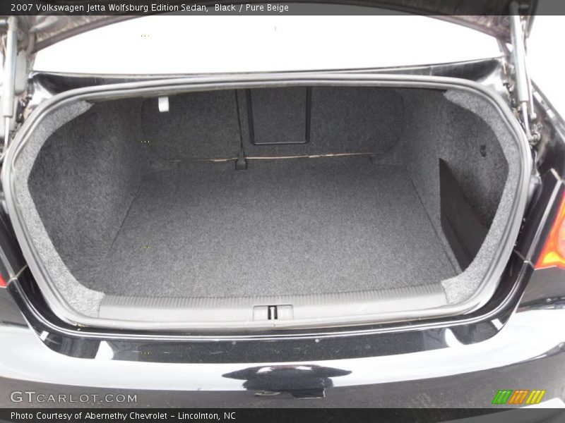 Black / Pure Beige 2007 Volkswagen Jetta Wolfsburg Edition Sedan