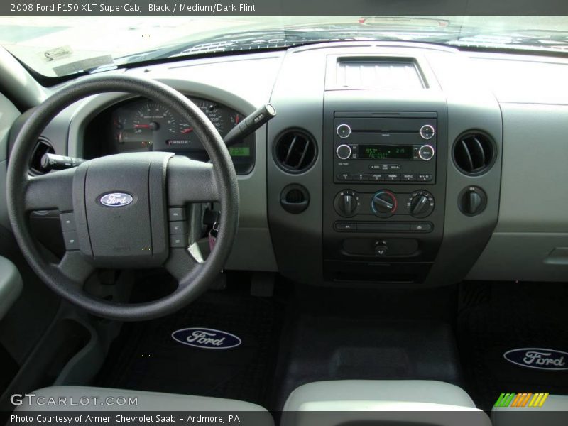 Black / Medium/Dark Flint 2008 Ford F150 XLT SuperCab