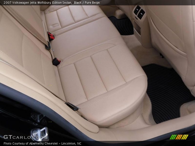 Black / Pure Beige 2007 Volkswagen Jetta Wolfsburg Edition Sedan