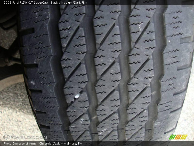 Black / Medium/Dark Flint 2008 Ford F150 XLT SuperCab