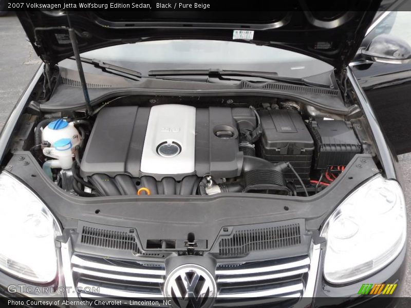 Black / Pure Beige 2007 Volkswagen Jetta Wolfsburg Edition Sedan