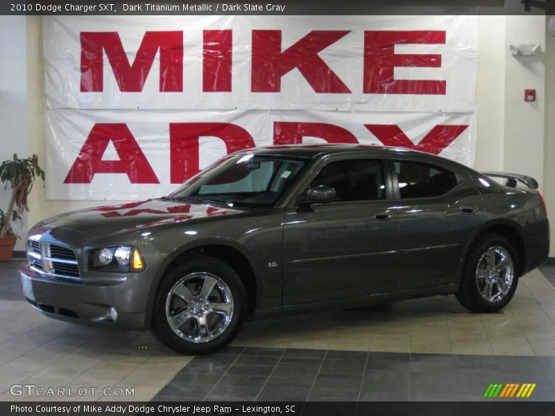 Dark Titanium Metallic / Dark Slate Gray 2010 Dodge Charger SXT