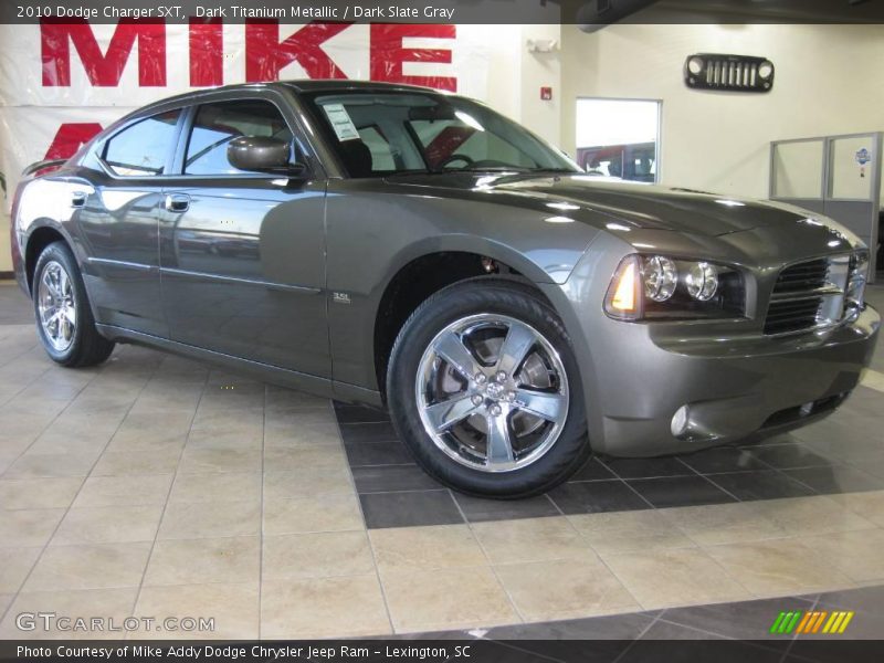Dark Titanium Metallic / Dark Slate Gray 2010 Dodge Charger SXT