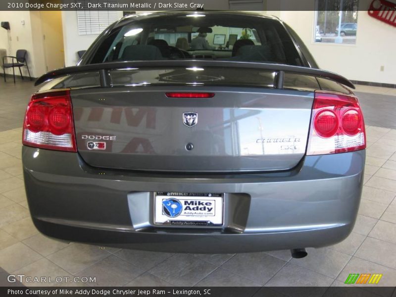 Dark Titanium Metallic / Dark Slate Gray 2010 Dodge Charger SXT