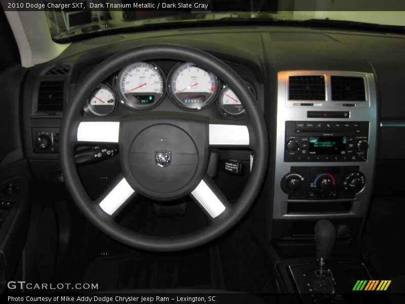 Dark Titanium Metallic / Dark Slate Gray 2010 Dodge Charger SXT