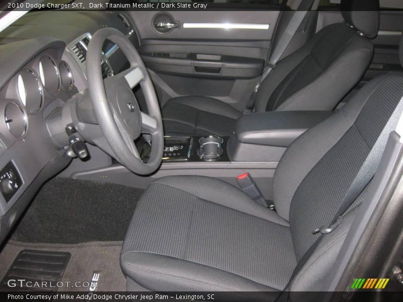 Dark Titanium Metallic / Dark Slate Gray 2010 Dodge Charger SXT