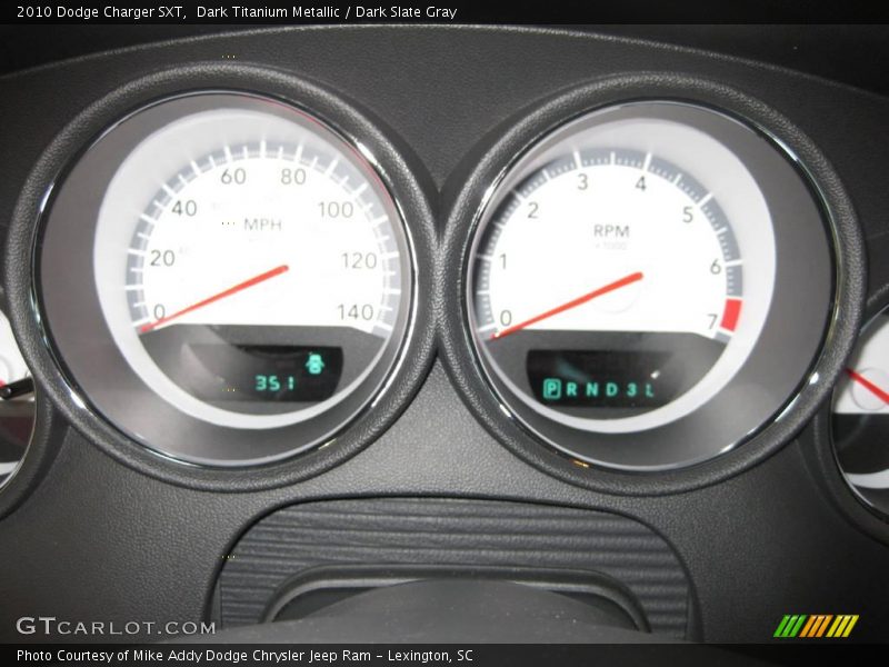 Dark Titanium Metallic / Dark Slate Gray 2010 Dodge Charger SXT