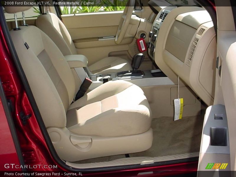 Redfire Metallic / Camel 2008 Ford Escape XLT V6