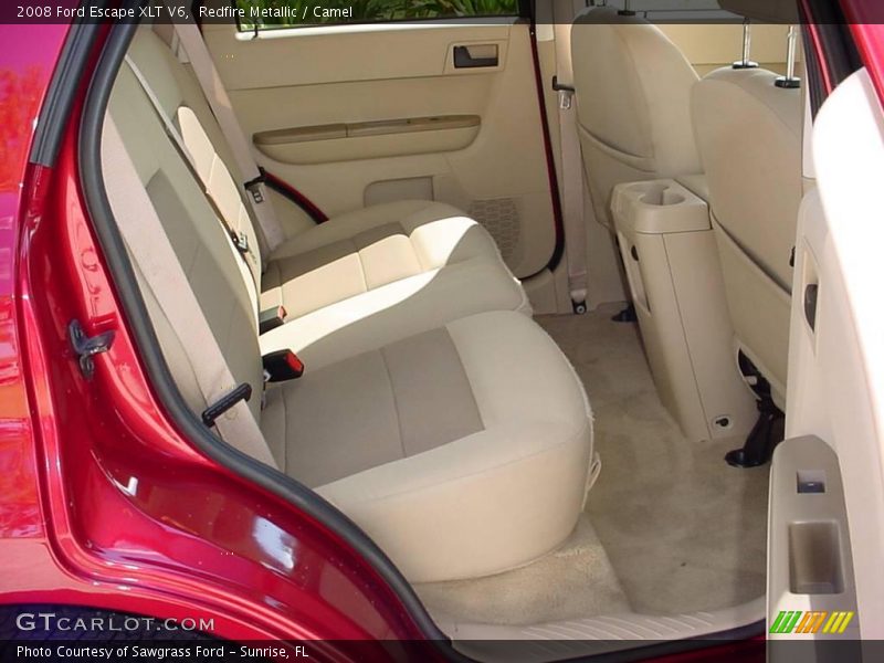 Redfire Metallic / Camel 2008 Ford Escape XLT V6