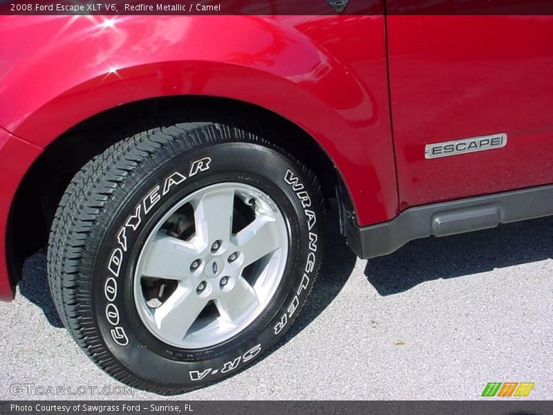 Redfire Metallic / Camel 2008 Ford Escape XLT V6