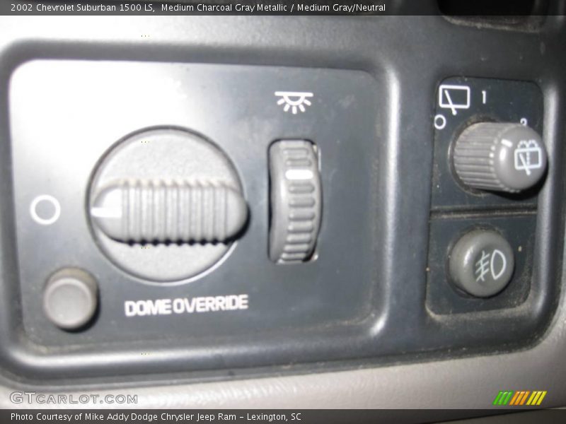 Medium Charcoal Gray Metallic / Medium Gray/Neutral 2002 Chevrolet Suburban 1500 LS