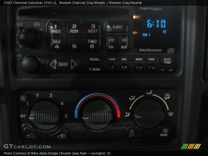 Medium Charcoal Gray Metallic / Medium Gray/Neutral 2002 Chevrolet Suburban 1500 LS