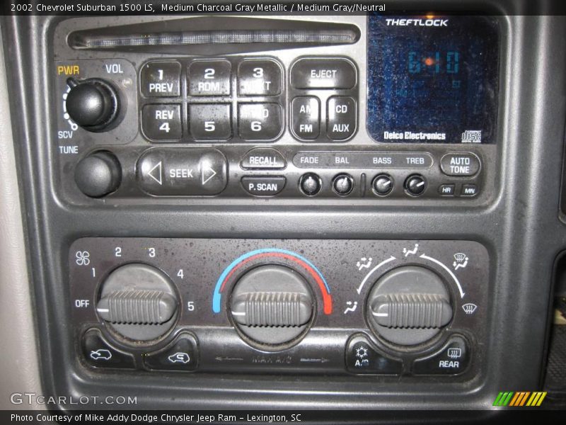 Medium Charcoal Gray Metallic / Medium Gray/Neutral 2002 Chevrolet Suburban 1500 LS