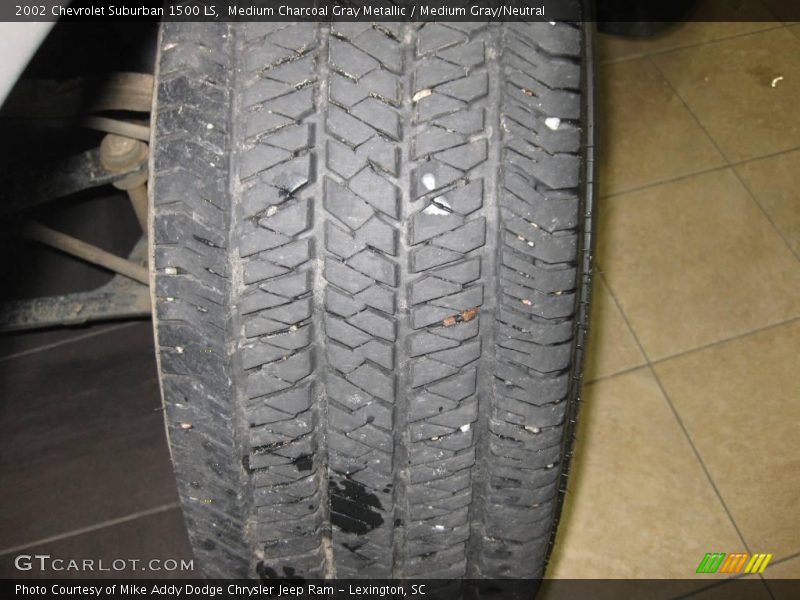 Medium Charcoal Gray Metallic / Medium Gray/Neutral 2002 Chevrolet Suburban 1500 LS