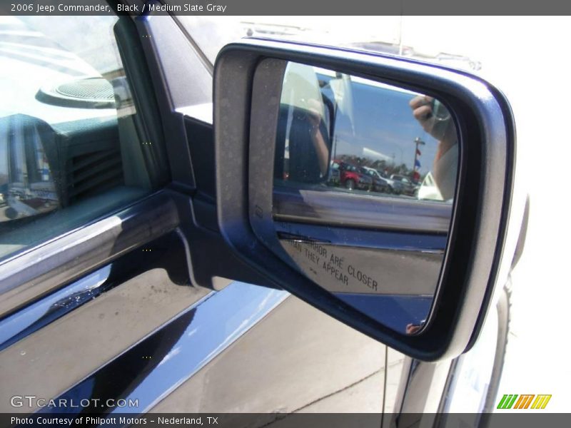 Black / Medium Slate Gray 2006 Jeep Commander