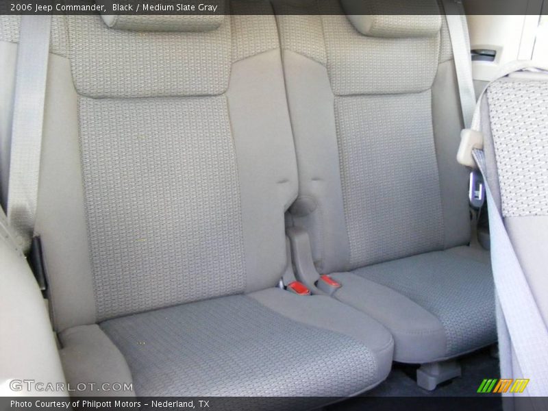 Black / Medium Slate Gray 2006 Jeep Commander