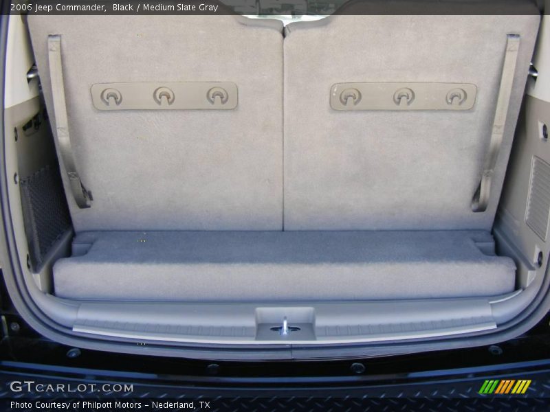 Black / Medium Slate Gray 2006 Jeep Commander