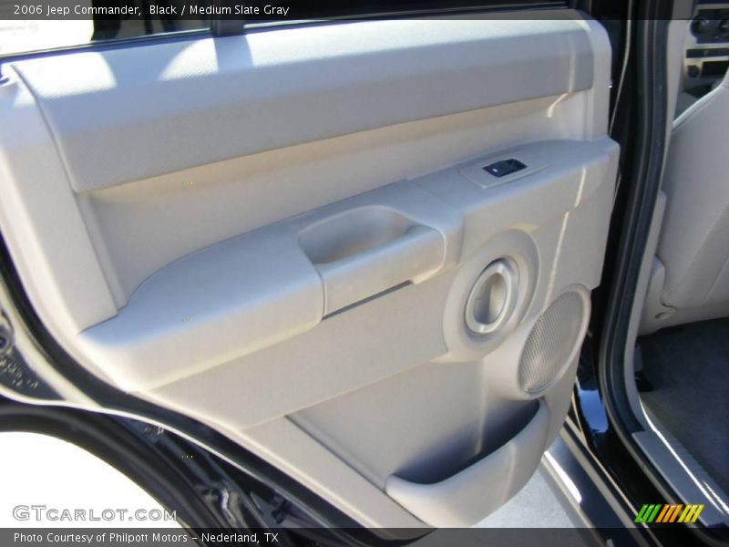 Black / Medium Slate Gray 2006 Jeep Commander