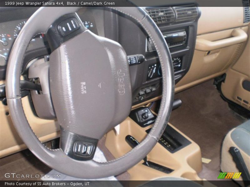 Black / Camel/Dark Green 1999 Jeep Wrangler Sahara 4x4
