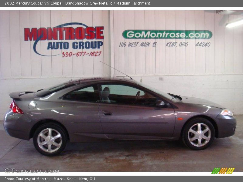 Dark Shadow Grey Metallic / Medium Parchment 2002 Mercury Cougar V6 Coupe