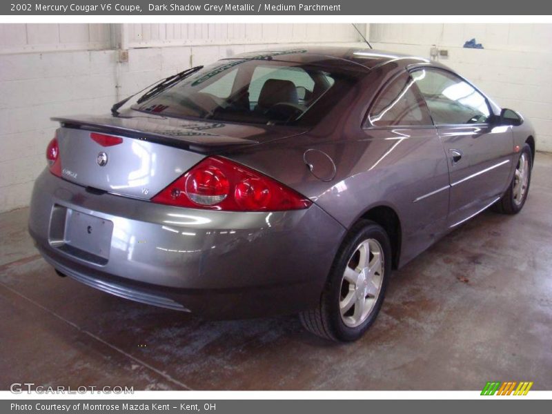 Dark Shadow Grey Metallic / Medium Parchment 2002 Mercury Cougar V6 Coupe